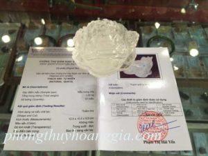 Thiềm Thừ (Cóc Ba Chân)Thạch Anh Trắng MSP:167216