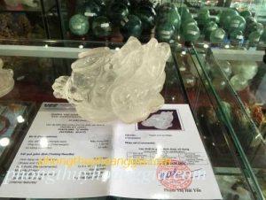 Thiềm Thừ Thạch Anh Trắng MSP:CT167222