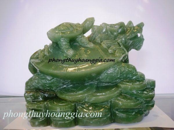 Ruà Đầu Rồng Thạch Anh Xanh MSP:1345