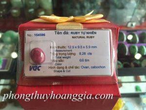 Đá Ruby Trang Sức Cao Cấp MSP:154596