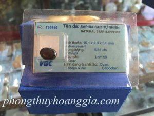 Đá Saphire Trang Sức Tự Nhiên MSP:136449