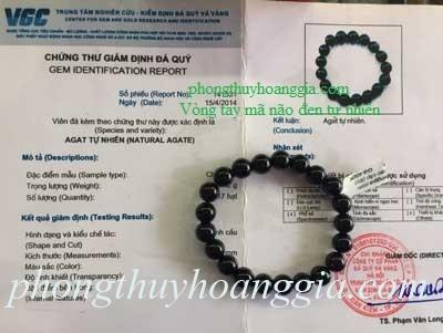 Vòng Ngọc Agat (Mã Não) 10Ly MSP:VNAG250