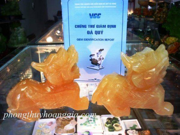 Tỳ HưuNgọc Hoàng Long 10cm MSP: THV10
