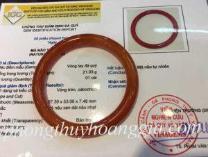 Vòng Bản Liền Ngọc Agat ( Mã Não) MSP:1235