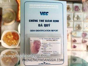 Tỳ Hưu Trang Sức Thạch Anh Tím MSP : 102375