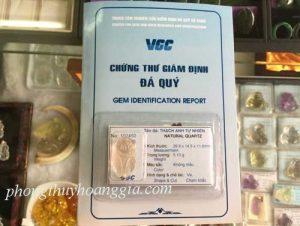 Ve Sầu ( Ngọc Thiền) Thạch Anh Trắng MSP:102450