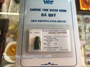 Ve Sầu (Ngọc Thiền) Thạch Ạnh Xanh MSP:105090