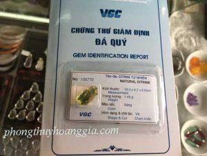 Ve Sầu (Ngọc Thiền) Thạch Ạnh Vàng MSP: 105770