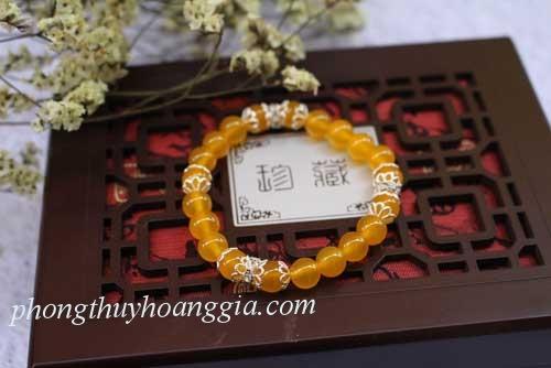 Vòng Ngọc Agate (Mã não) 8ly Tự Nhiên MSP:VMN082896