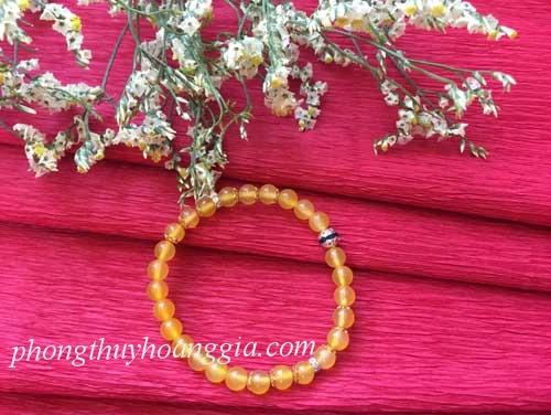 Vòng Ngọc Agate (Mã não) 6ly Tự Nhiên MSP:VAGV06199