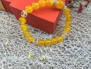 Vòng Ngọc Agate (Mã não) 10ly Tự Nhiên MSP:VAGV103898