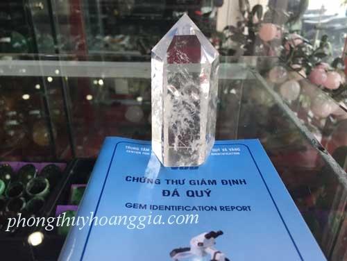 Trụ Thạch Anh Trắng Brazil Tự Nhiên MSP:TTA812