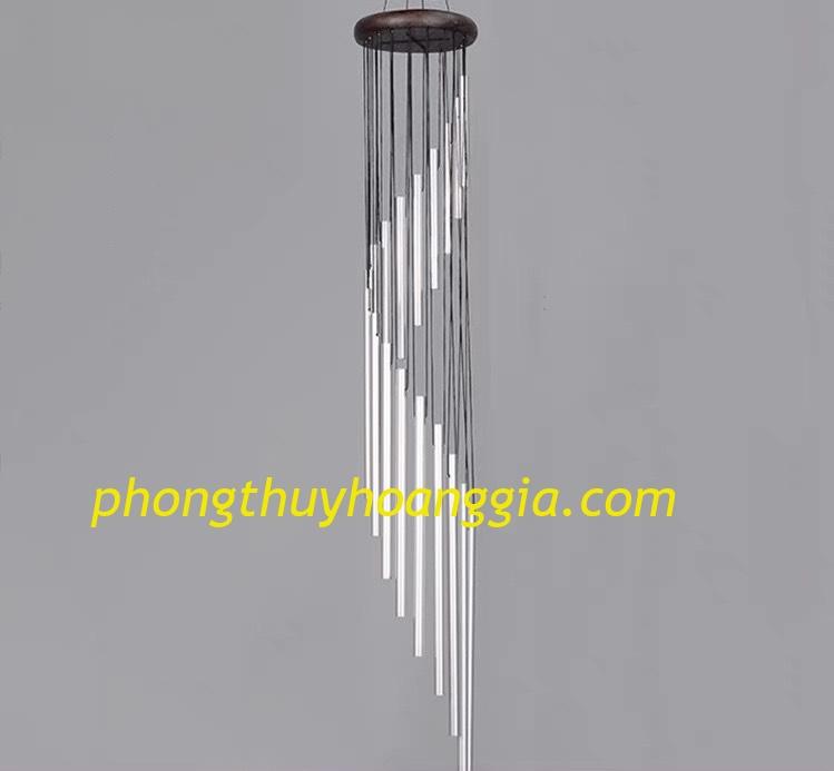 Chuông gió 15 Thanh Cao Cấp (trắng) MSP: CGT1500