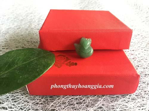 Hồ Ly Trang Sức Thạch Anh Xanh MSP: HL350
