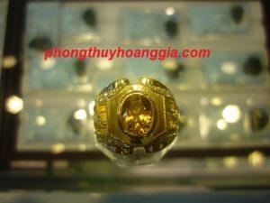 Nhẫn Nam Đá Sapphire vàng-NN6000