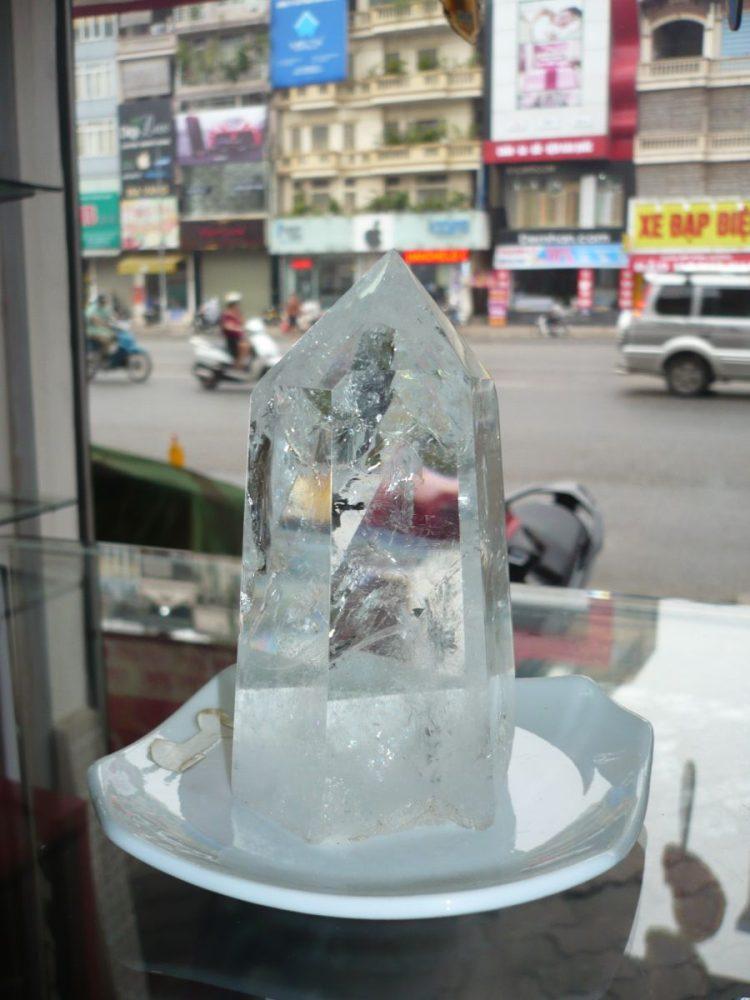 p11401352 Trụ Đá Thạch Anh Trắng Tự Nhiên