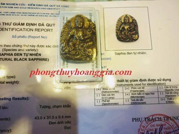 Phật Phổ Hiền Bồ Tát Đá Saphire TN-MSP 151158