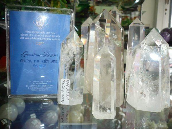 Trụ Đá Thạch Anh Trắng Các Loại