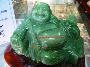 Tượng Phật Di Lặc THạch Anh Xanh- MSP5551