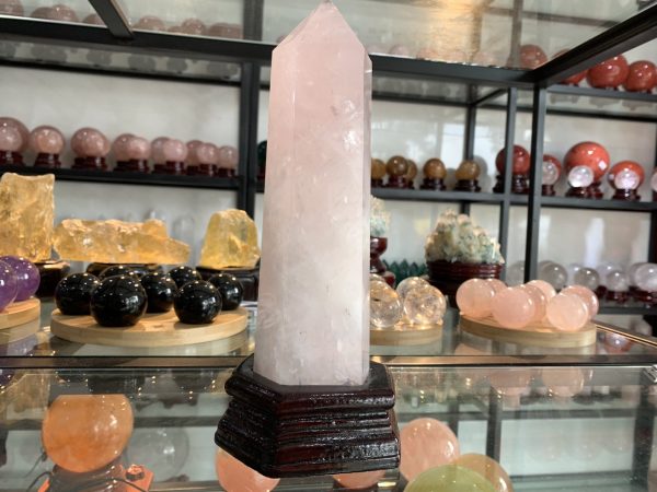Trụ Đá Thạch Anh Hồng