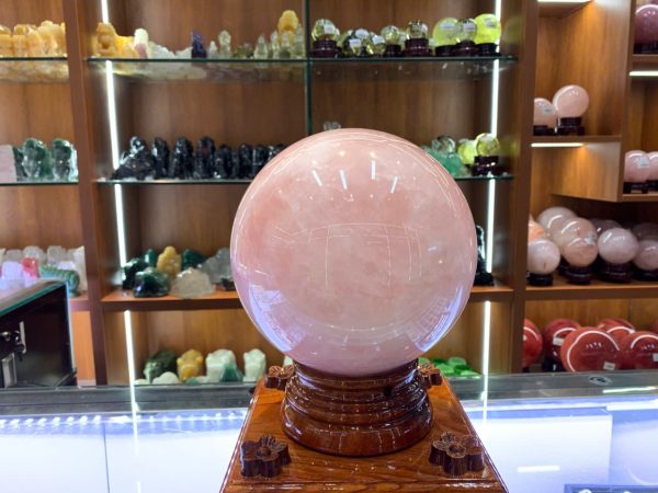 cầu đá thạch anh hồng